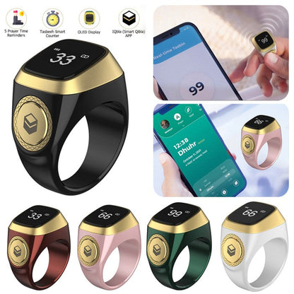 iQibla Zikr1 Lite Smart Tasbih Ring BRELZA