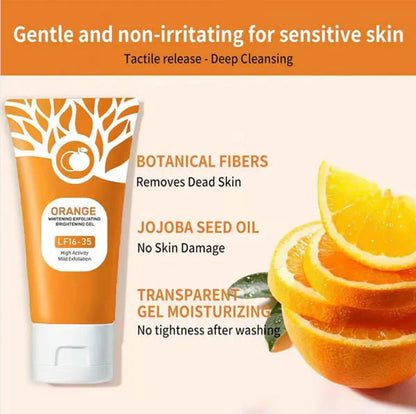 Orange Exfoliating Gel for Face & Body BRELZA