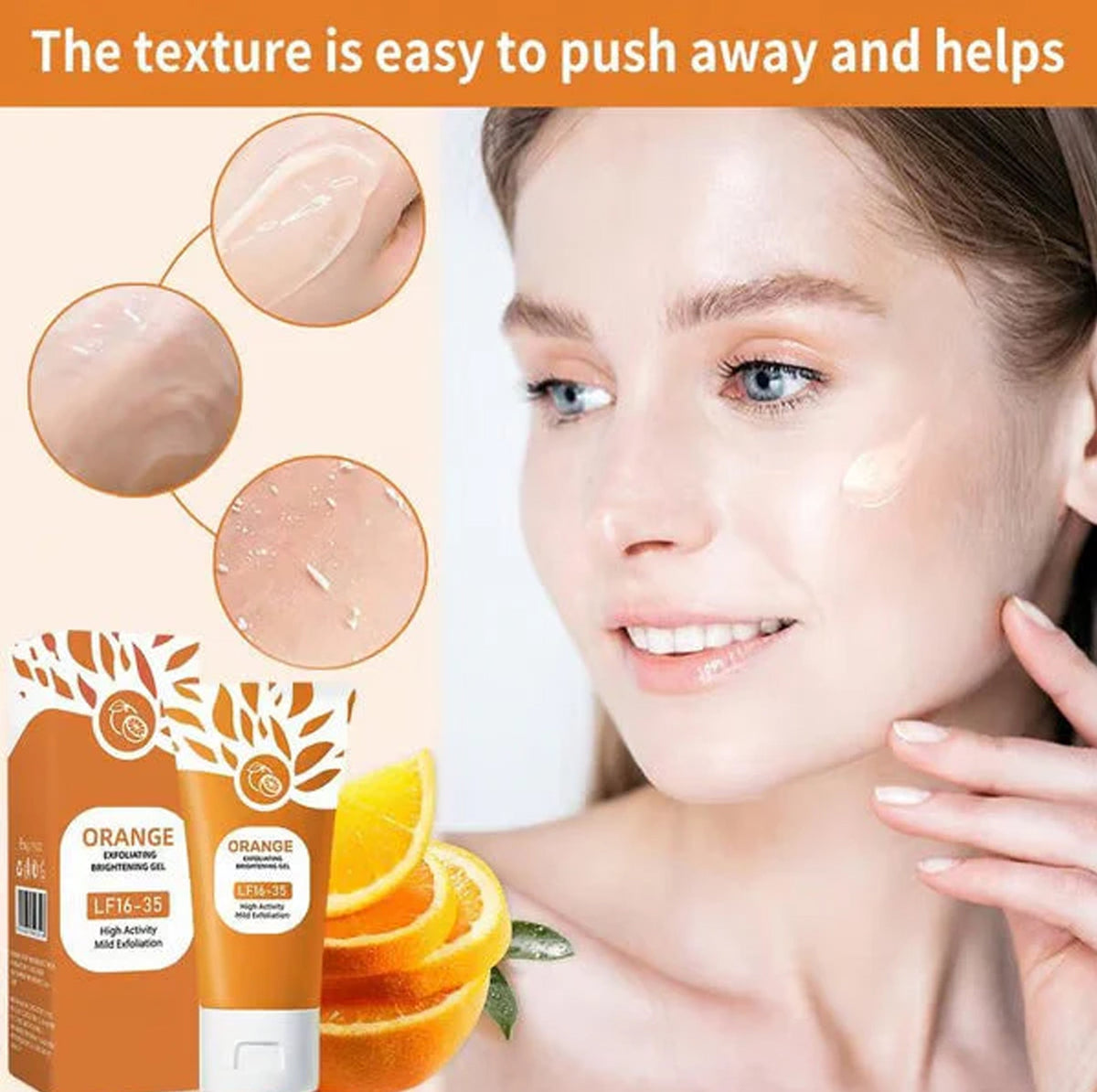 Orange Exfoliating Gel for Face & Body BRELZA