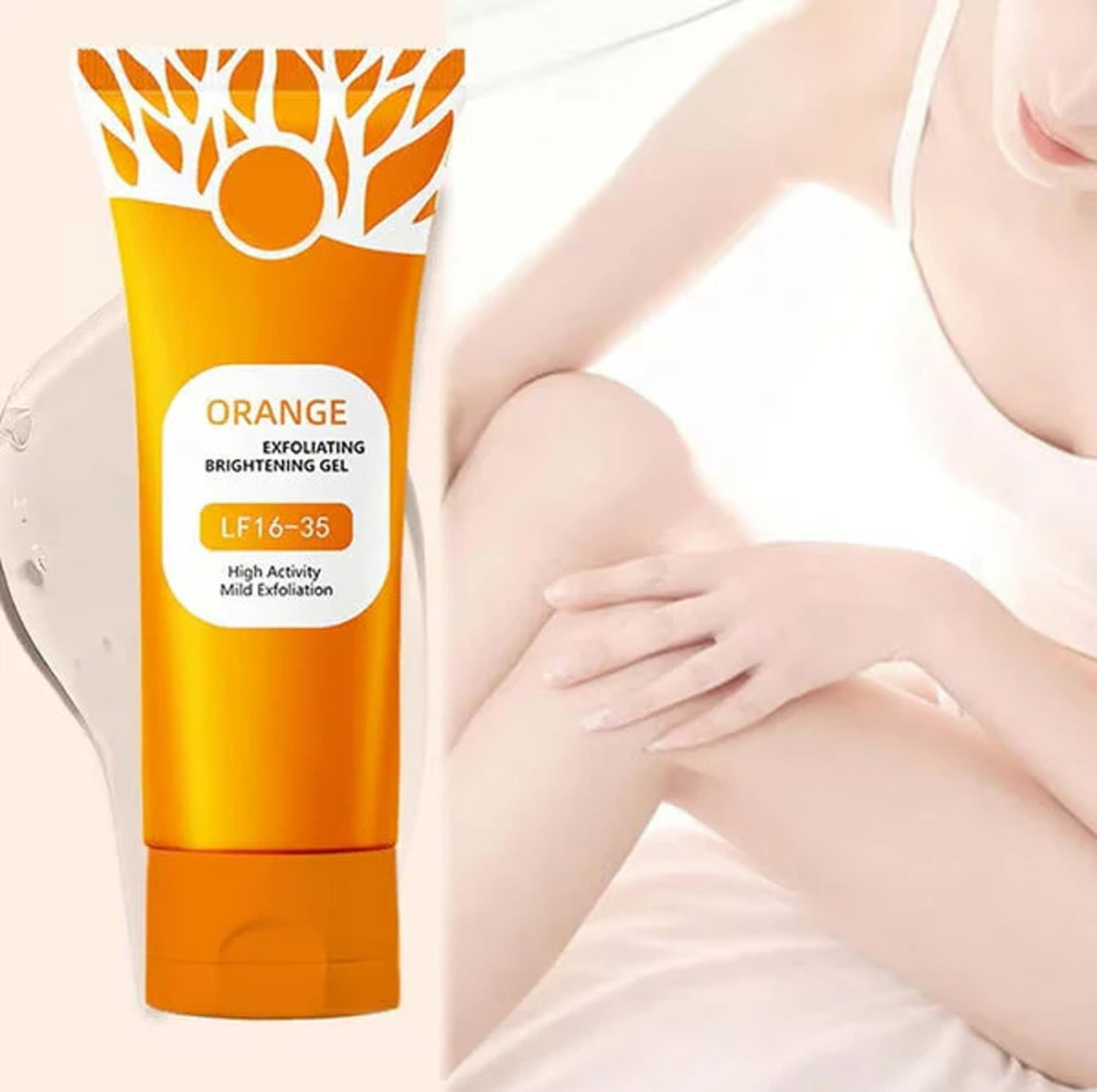 Orange Exfoliating Gel for Face & Body BRELZA