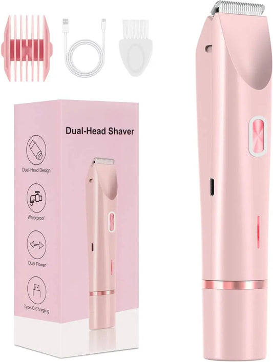 2-in-1 Dual-Head Cordless Waterproof Shaver BRELZA