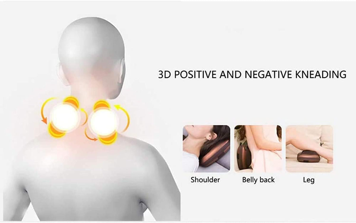 Electric Neck and Body Massage Pillow BRELZA