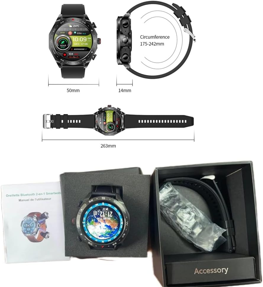 GTS 5 Smart Watch & Earbuds Combo BRELZA