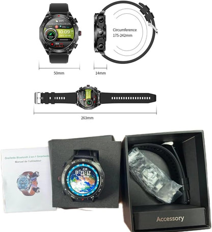 GTS 5 Smart Watch & Earbuds Combo BRELZA
