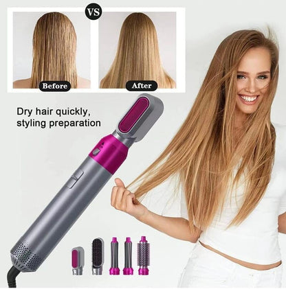 5-in-1 Hot Air Brush Styler BRELZA