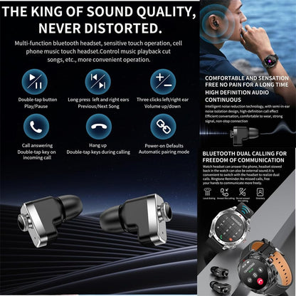 GTS 5 Smart Watch & Earbuds Combo BRELZA