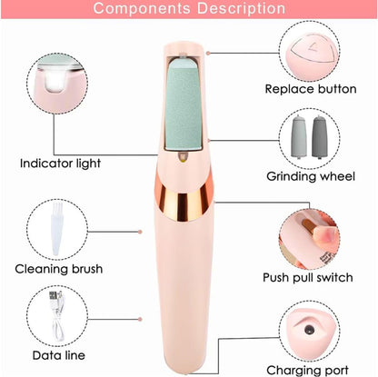 Electric Pedicure Foot File Callus Remover BRELZA