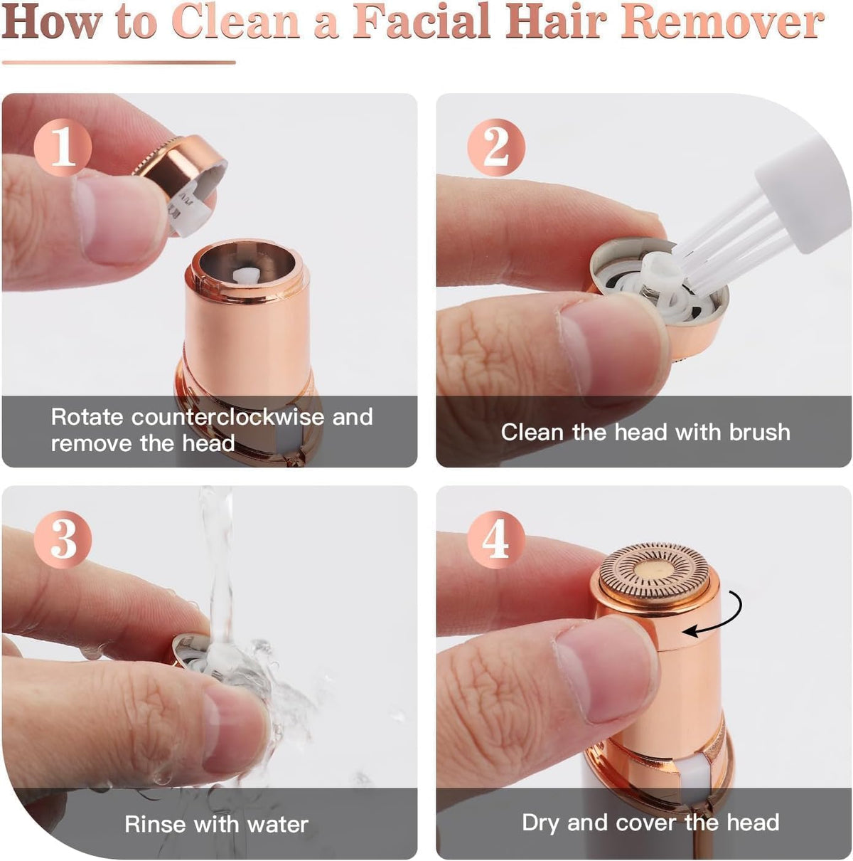 Facial Hair Remover BRELZA