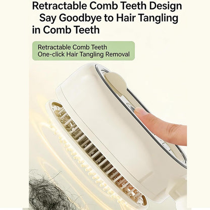 Rechargeable Steam Brush Detangling Tool with Oil