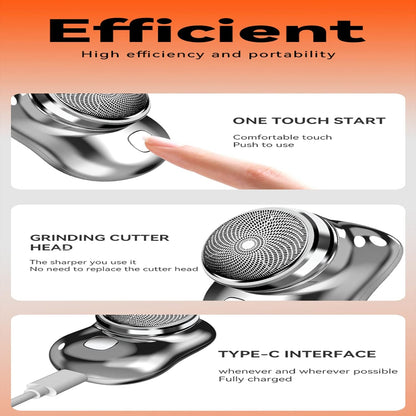 Portable Mini Electric Shaver BRELZA