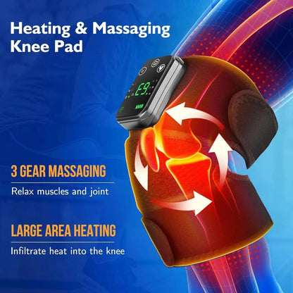 Cordless 3-in-1 Heated Knee Massager BRELZA