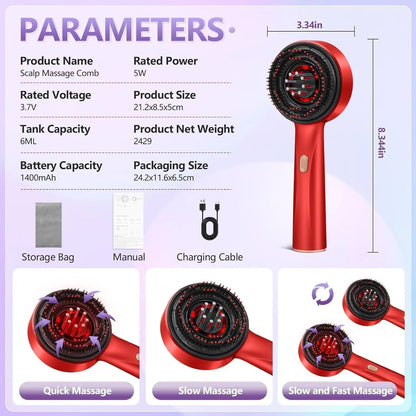 Smart Scalp Massager Brush BRELZA