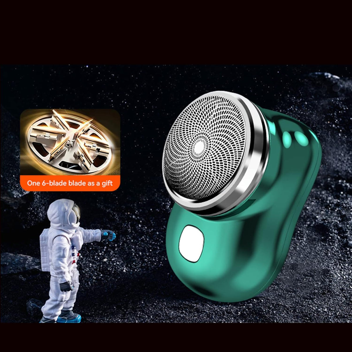 Portable Mini Electric Shaver BRELZA