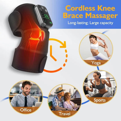 Cordless 3-in-1 Heated Knee Massager BRELZA