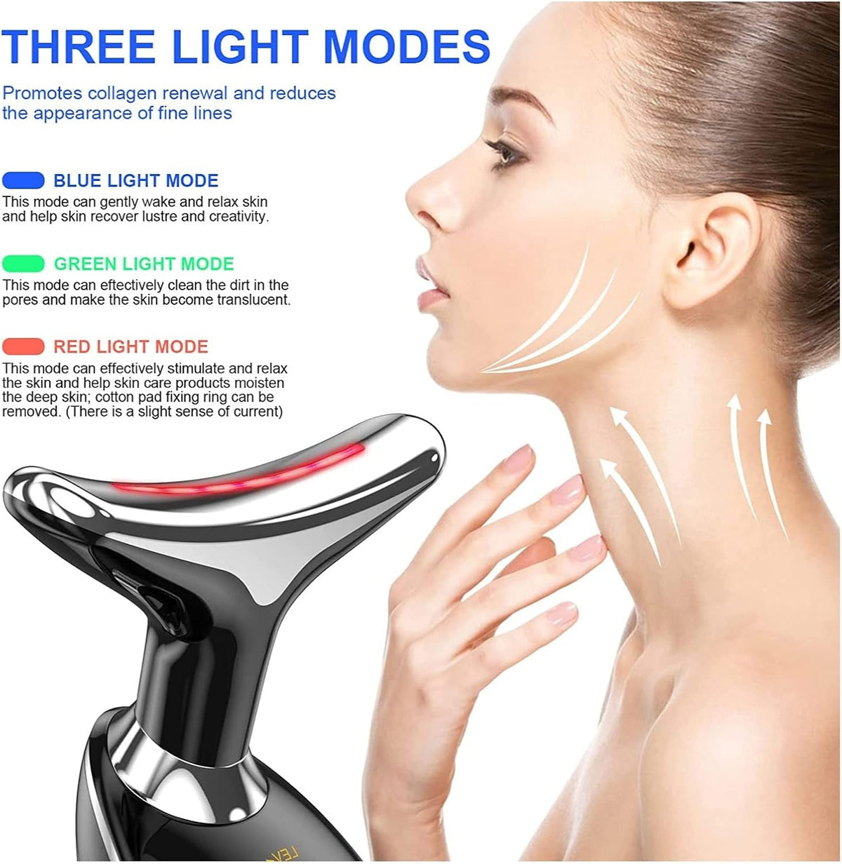 Facial Neck Lifting Machine Sonic Face Massager BRELZA