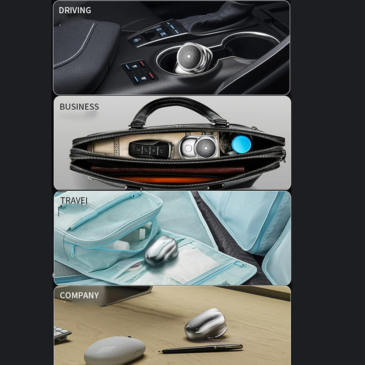 Portable Mini Electric Shaver BRELZA
