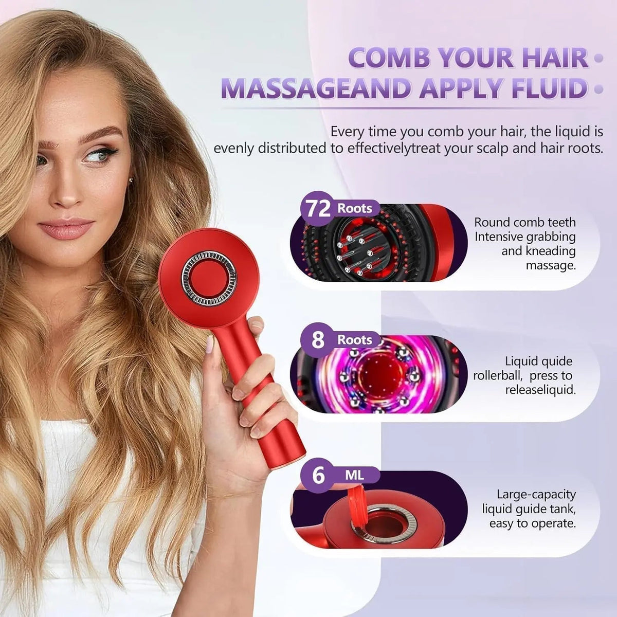 Smart Scalp Massager Brush BRELZA