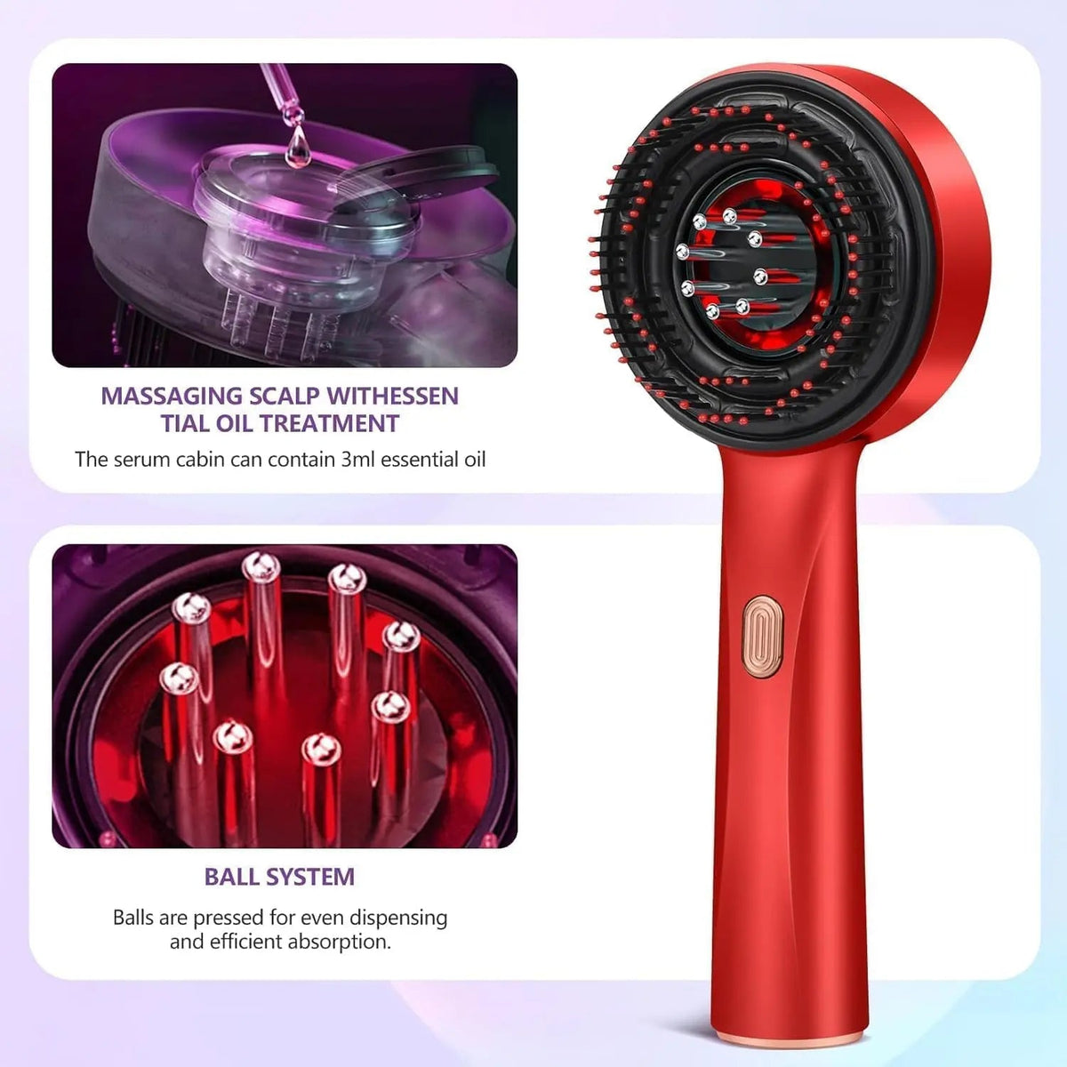 Smart Scalp Massager Brush BRELZA