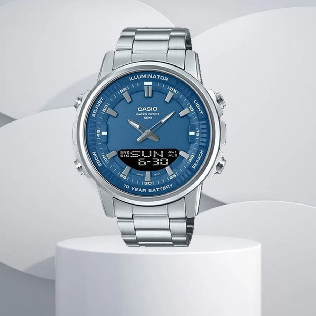 Casio Analogue Digital Men’s Watch (Available in Multi Colors) BRELZA