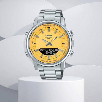 Casio Analogue Digital Men’s Watch (Available in Multi Colors) BRELZA