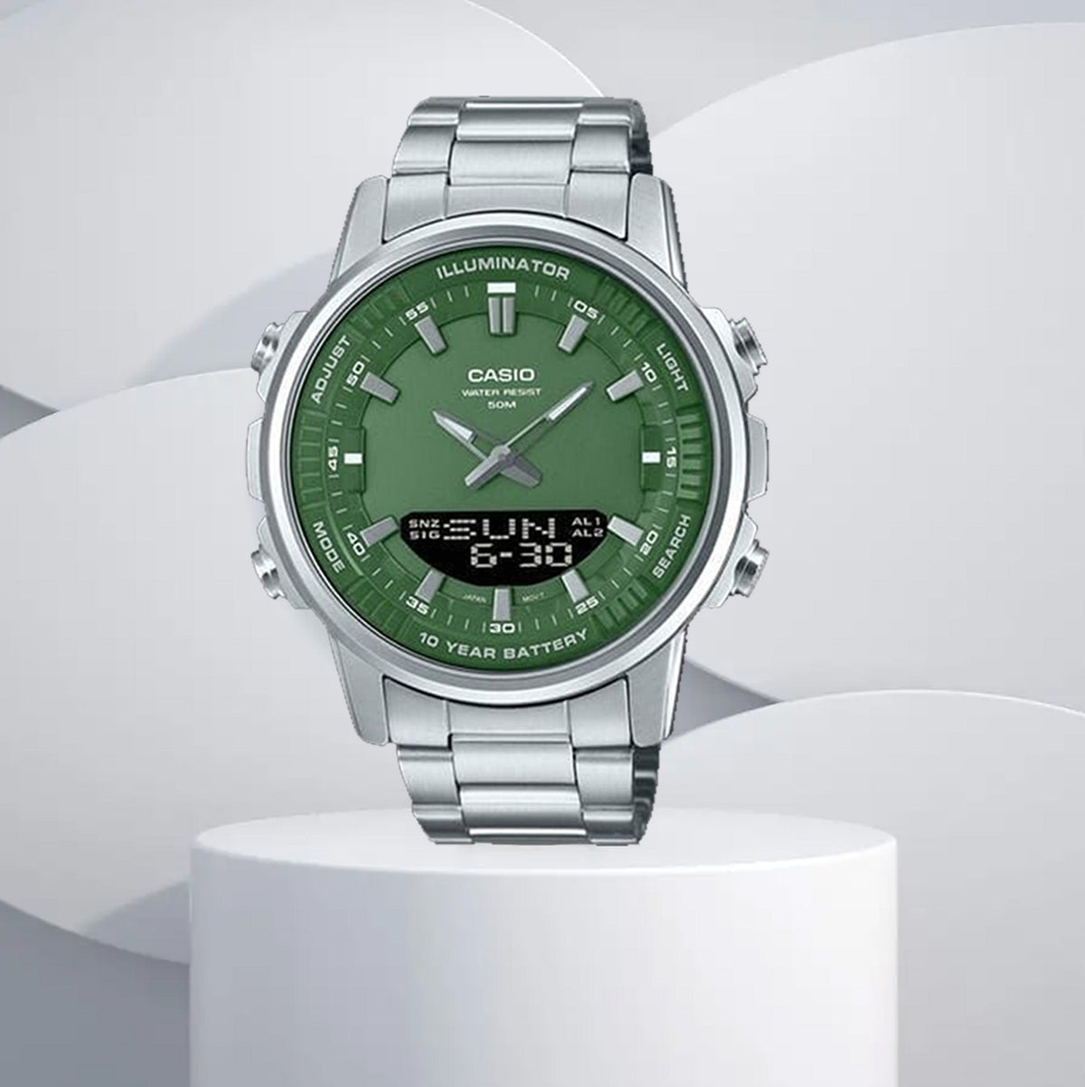 Casio Analogue Digital Men’s Watch (Available in Multi Colors) BRELZA