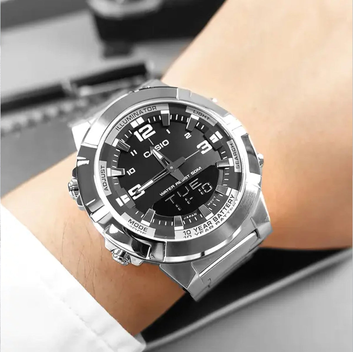 CASIO Men’s Luxury Analog Digital Watch BRELZA