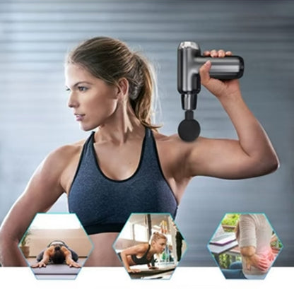 Muscle Massage Gun with 4 Heads FH-820 BRELZA
