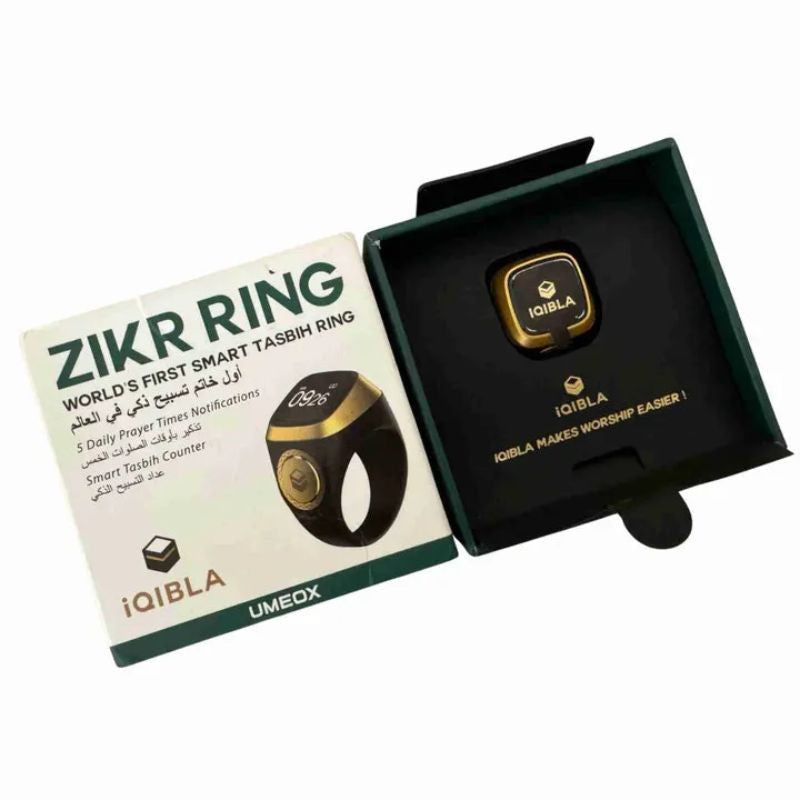 iQibla Zikr1 Lite Smart Tasbih Ring BRELZA